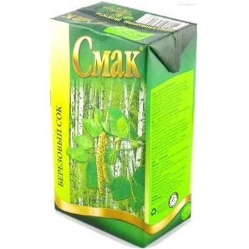Sterilized birch juice with sugar Smak 1l - buy, prices for MegaMarket - photo 1