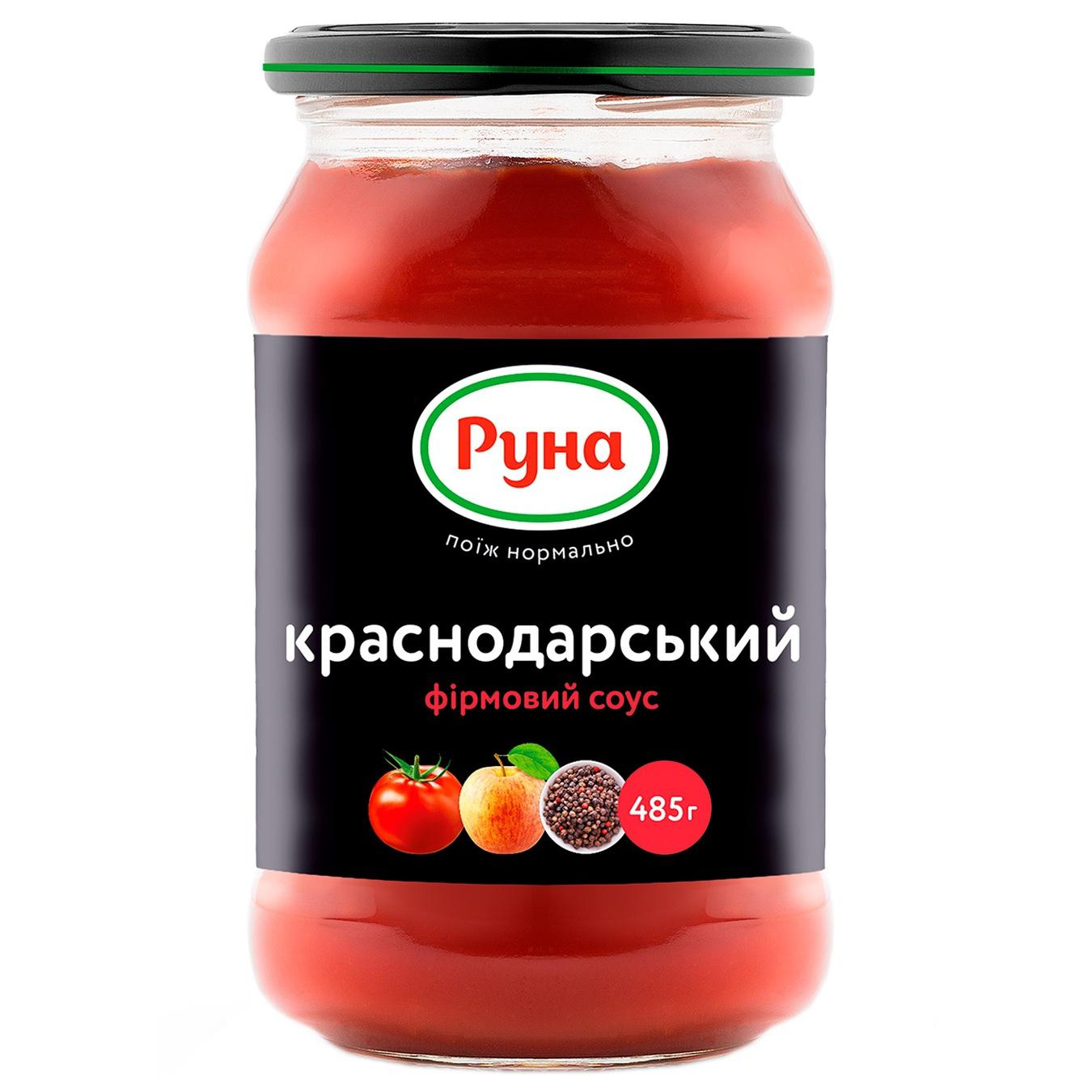 

Соус томатный Руна Краснодарский фирменный 485г