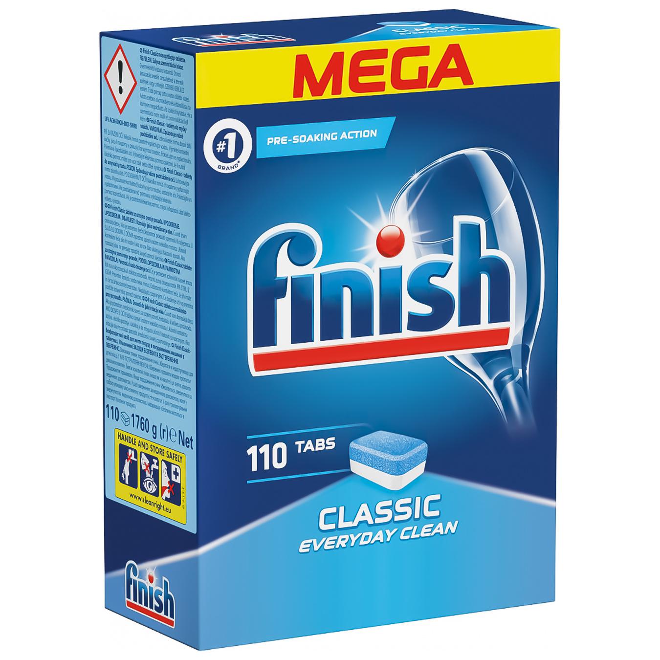 

Таблетки Finish Classic для посудомоечных машин 110шт