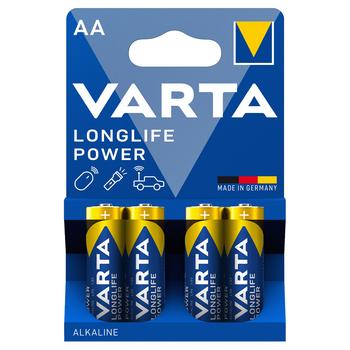 Varta Longlife Power Batteries AA 4pcs - buy, prices for NOVUS - photo 1