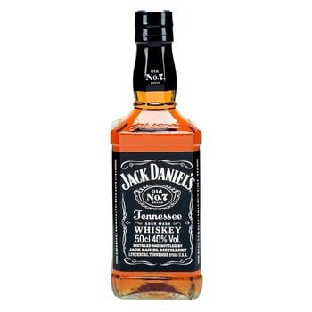 Jack Daniels Whiskey 40% 0.5l