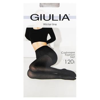 Колготы женские Giulia Cashmere Fashion Net 120 Den р.4 Sand