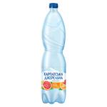 Karpatska Dzherelna Orange and Grapefruit Flavored Highly Carbonated Mineral Water 1.5l