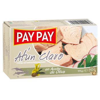 Pay Pay Light Tuna in Olive Oil 111g