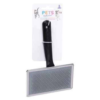 Pets Collection Animal Combing Brush 12*19*2.5cm - buy, prices for Auchan - photo 1