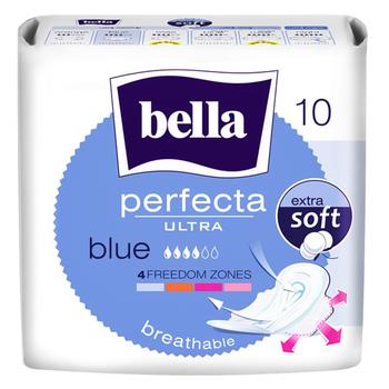 Bella Perfecta Ultra Blue Hygienical Pads 10pcs