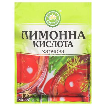 Lasochka Citric Acid 100g - buy, prices for COSMOS - photo 1