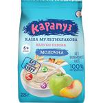 Каша мультизлакова Карапуз молочна з яблуком і персиком 225г
