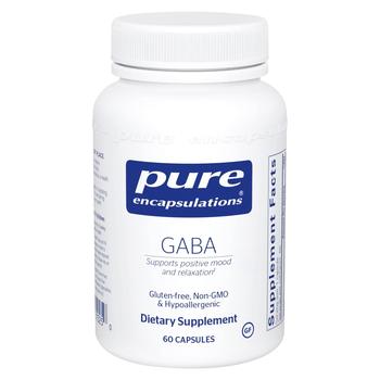 Гамма-аминомасляная кислота Pure Encapsulations 60 капсул - купить, цены на Biotus - фото 1