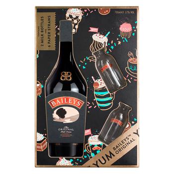 05011013938100 Лікер Baileys 17% 0,7л + 2 склянки