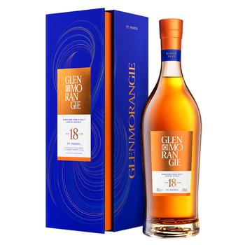 Віскі Glenmorangie 18 років 43% 0.7л