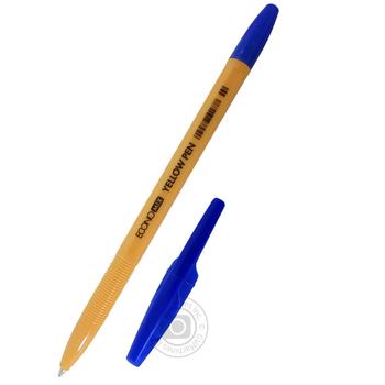 Ручка кулькова Yellow Pen 10 чорна купити, ціни на МегаМаркет - фото 1