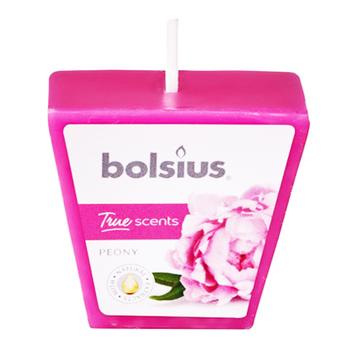 Свеча Bolsius True Scents пион 4,7х4,7см - купить, цены на Таврия В - фото 1