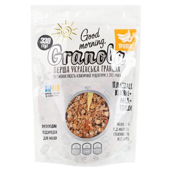 Гранола Good Morning, Granola Тропік 330г - купити, ціни на За Раз - фото 1