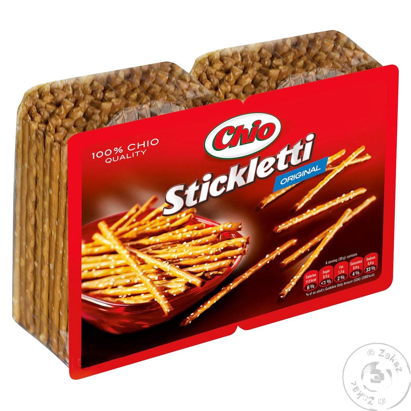 

Соломка Chio Stickletti соленая 250г
