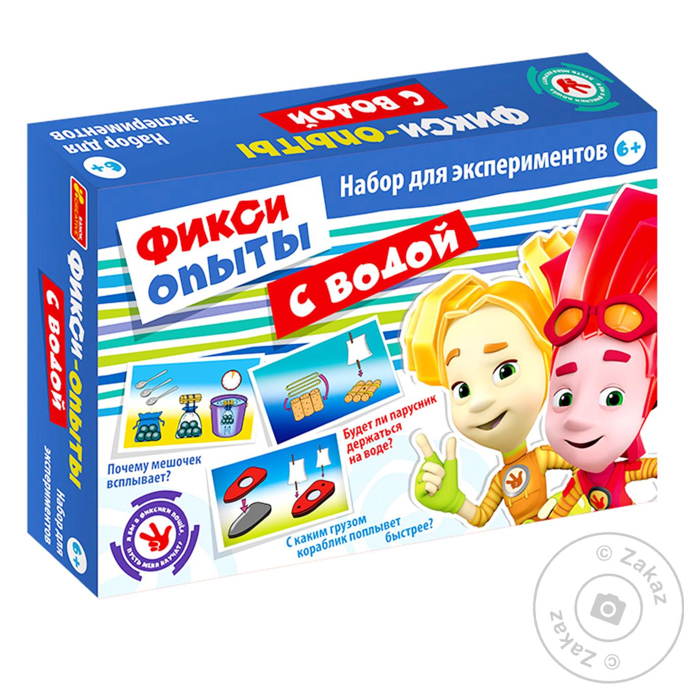 

Гра наукова Фіксики Досліди з водою 12187005Р 0312