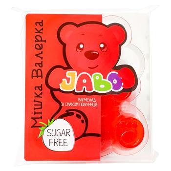 Jabo Valerka Bear Strawberry Marmalade without Sugar 90g - buy, prices for WINETIME - photo 1