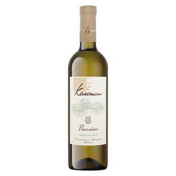 Kolonist Riesling White Semidry Wine 10.5% 0.75l