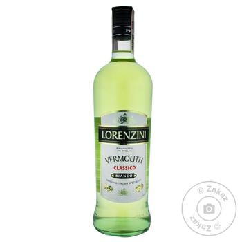 Lorenzini White Dry Vermouth 15% 1l - buy, prices for MegaMarket - photo 1