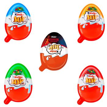 Яйце шоколадне Kinder Joy 20г в асортименті (серію вказуйте в коментарі до замовлення) - купити, ціни на WINETIME - фото 1