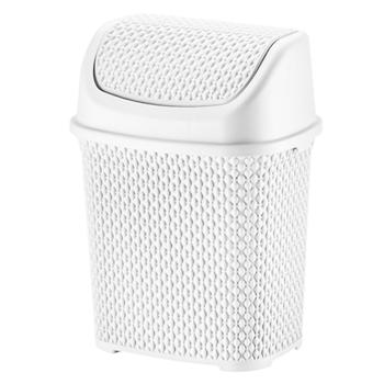 Bursev Pearl Garbage Bucket 6l - buy, prices for Tavria V - photo 1