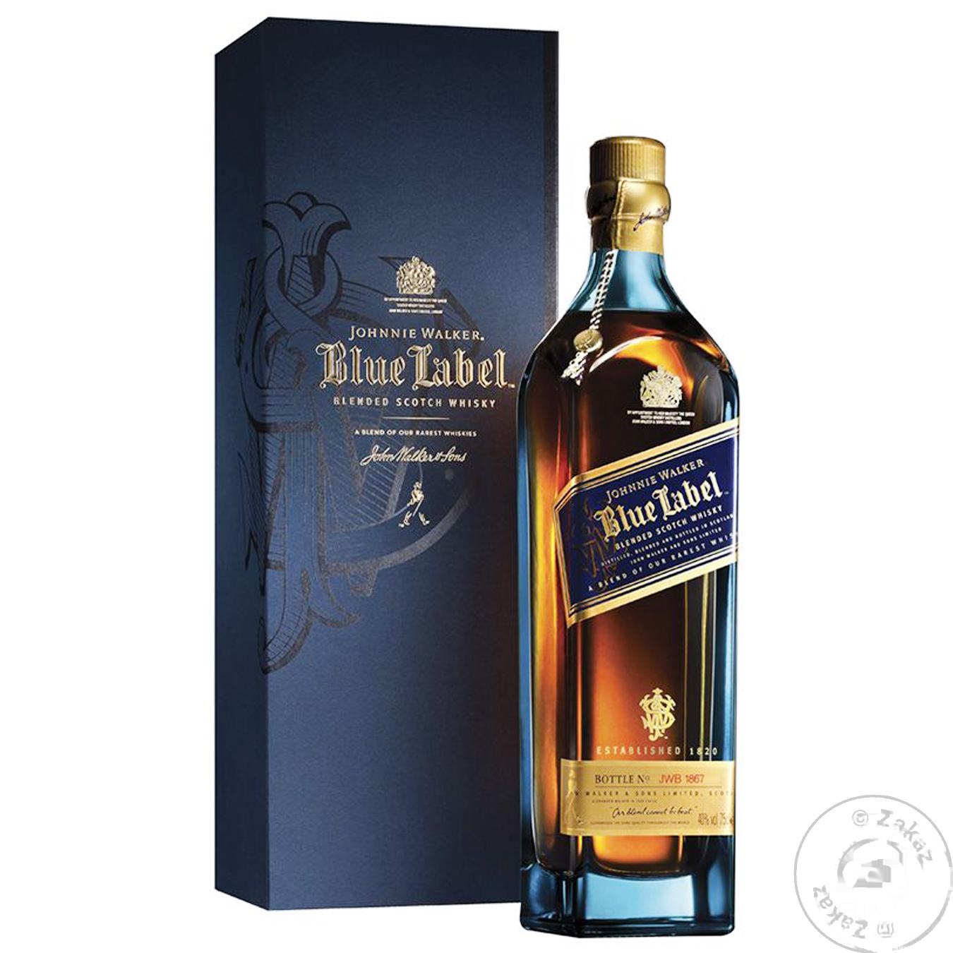 

Виски Johnnie Walker blue label 40% 0.75л