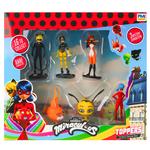 Miraculous Set of Topper Figures 8pcs