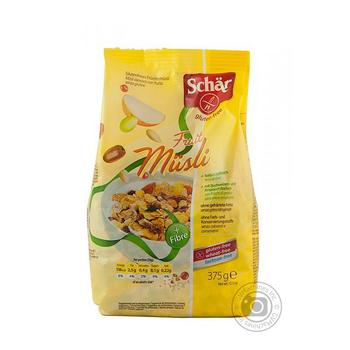 Мюслі Dr.Schar фруктові без глютену 375г купити, ціни на МегаМаркет - фото 2