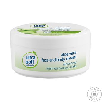 Ultra Soft Naturals Aloe Vera Face And Body Cream  100ml - buy, prices for NOVUS - photo 1