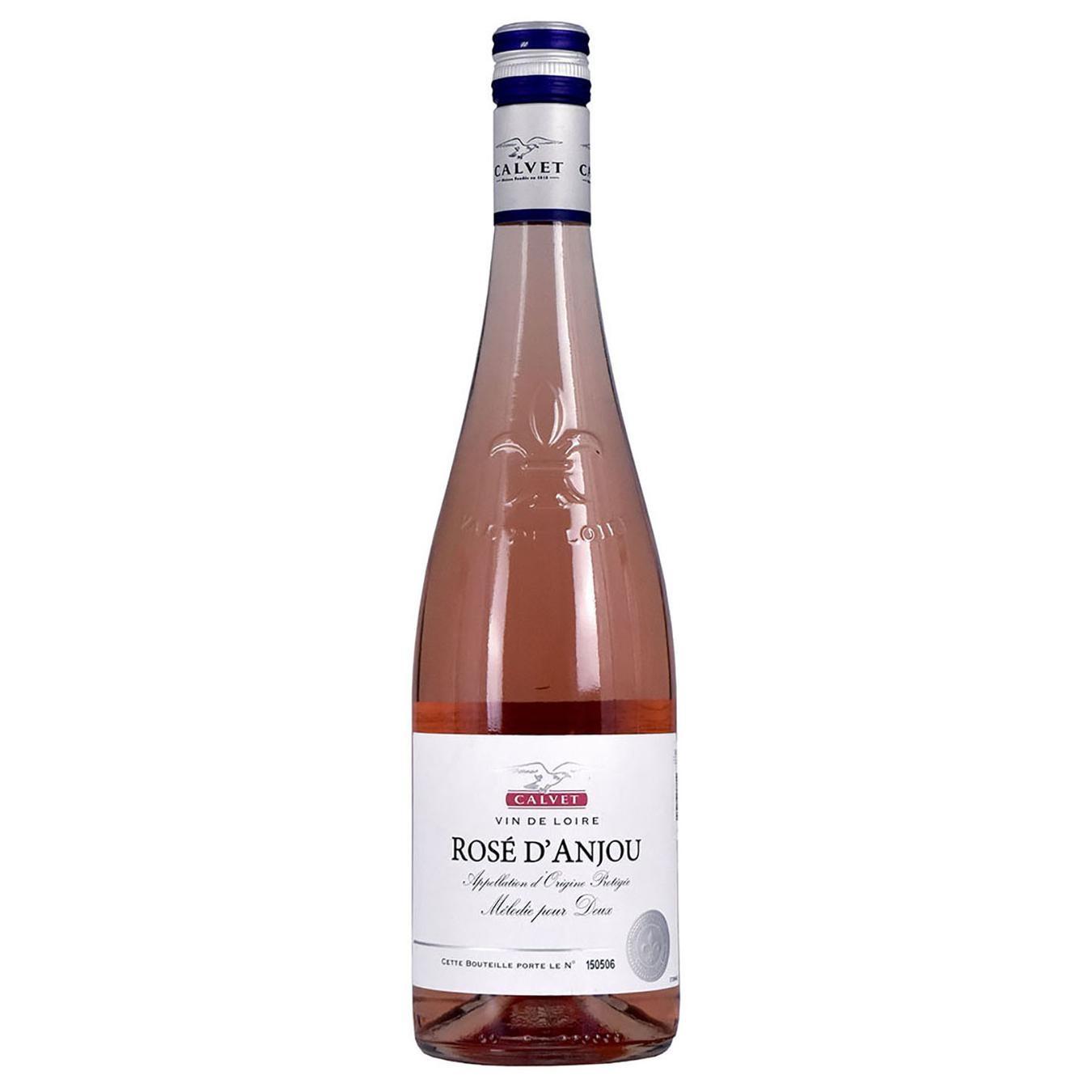 

Вино Calvet Rose d’Anjou розовое полусладкое 10,5% 0,75л