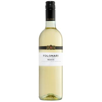 Вино Folonari Soave біле сухе 12% 0,75л