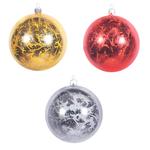 Куля ялинкова Ретро Фарба №2 пластикова 10см