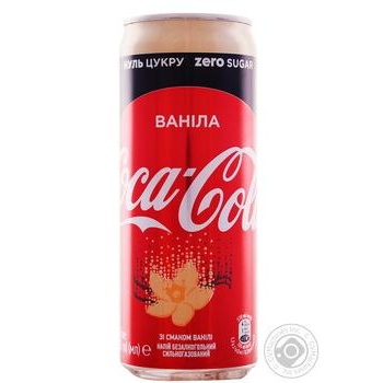 Coca-Cola Zero Vanilla 0,33l can - buy, prices for MegaMarket - photo 2