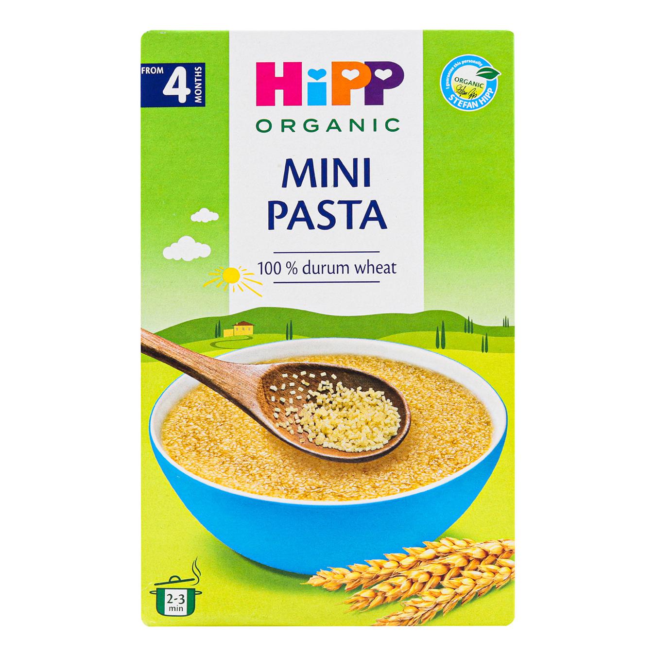 

Макароны детские HiPP органические для 6 месяцев 320г