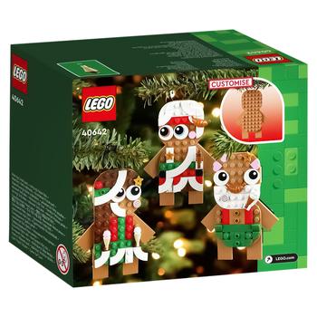 Lego Gingerbread Ornaments Construction Set