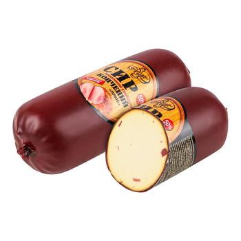 Starokazatskyi Smoked Sausage With Ham Processed Cheese 50% - buy, prices for NOVUS - photo 1
