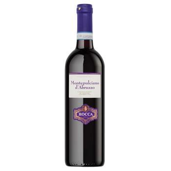 Rocca Montepulciano d'Abruzzo DOC Red Dry Wine 12.5% 0.75l - buy, prices for NOVUS - photo 1