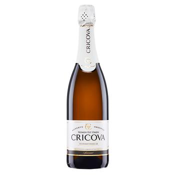 Cricova White Semidry Sparkling Wine 10.5-13.5% 0.75l - buy, prices for Tavria V - photo 1