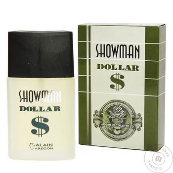 Alain Aregon Showman Dollar Eau de Toilette for Men 90ml - buy, prices for Tavria V - photo 1