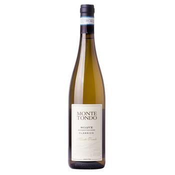 Montetondo Soave Classico DOC White Semi-Dry Wine 12.5% 0.375l - buy, prices for NOVUS - photo 1