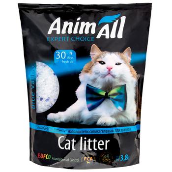 AnimAll Blue Valley Silicagel Cat Litter 3.8l - buy, prices for ULTRAMARKET - photo 1