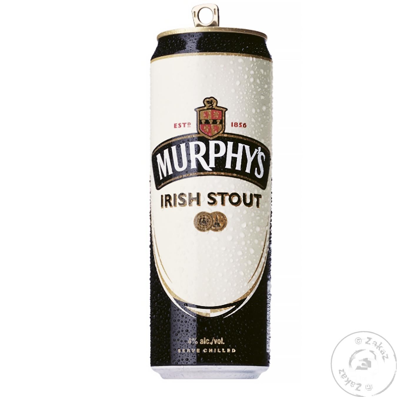 

Пиво Murphy's Irish Stout тёмное 4% 0.5л