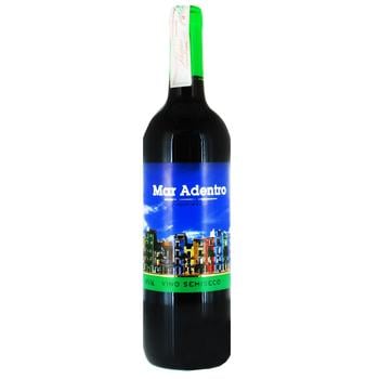 Mar Adentro red semi-dry wine 10% 0.75l - buy, prices for Auchan - photo 1