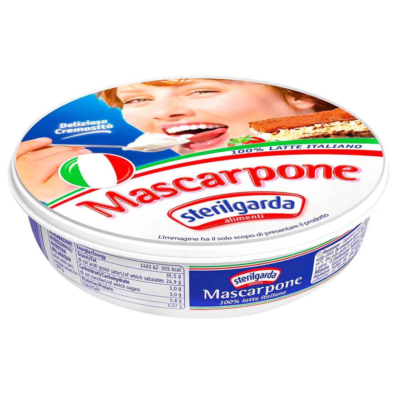 

Сыр Sterilgarda Alimentari Маскарпоне 35% 250г