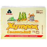 Rud Khutorok Selyanskiy Sweet Cream Butter 73% 200g