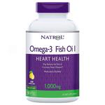 Риб'ячий жир Natrol Omega-3 зі смаком лимона 1000мг 150 гелевих капсул