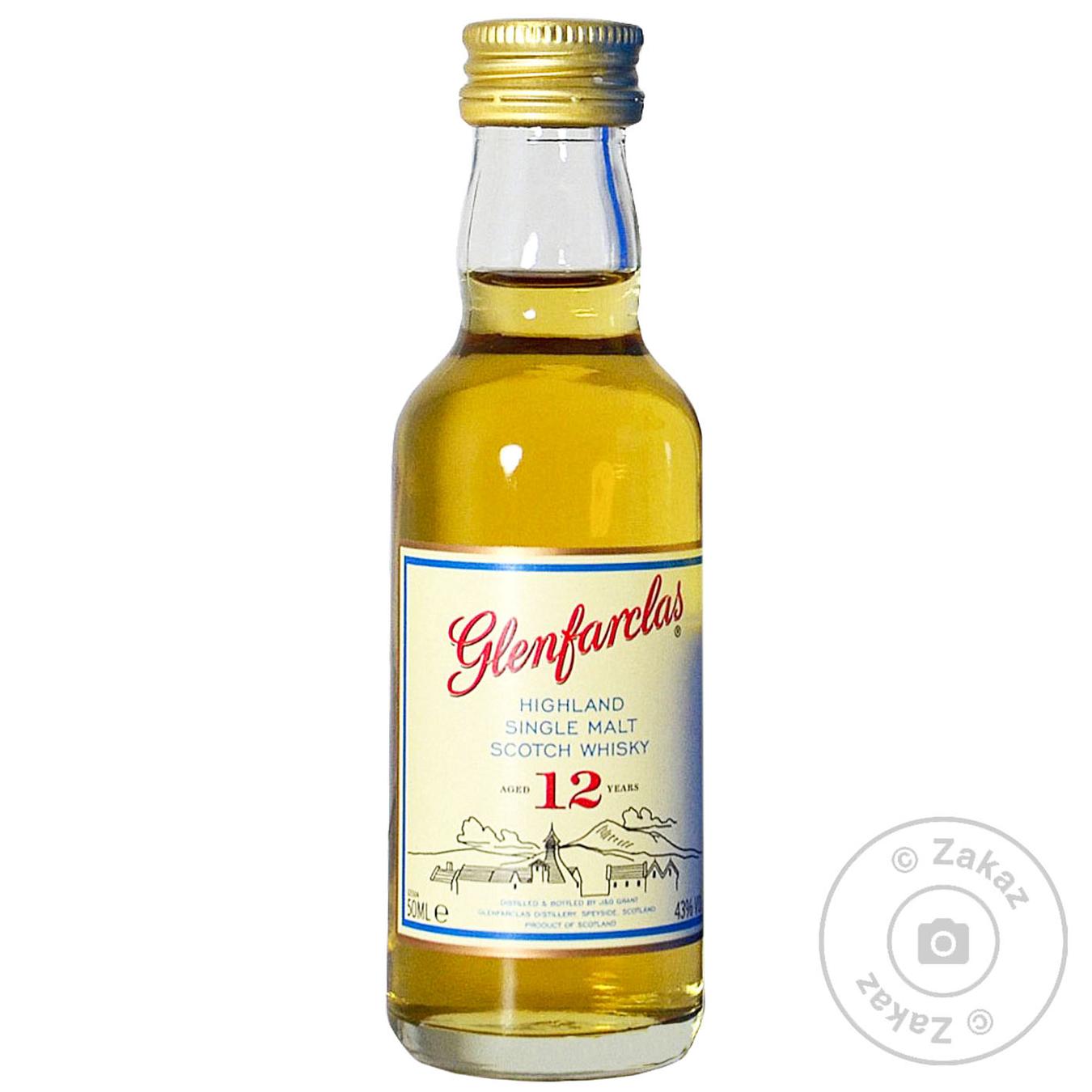 

Виски Glenfarclas 12yo 40% 0,05л