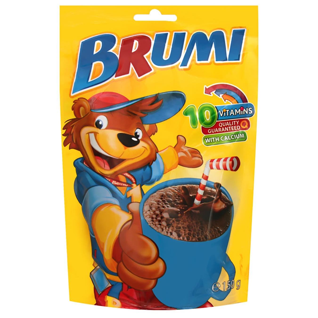 

Какао-напиток Brumi растворимый витаминизированный с кальцием 150г