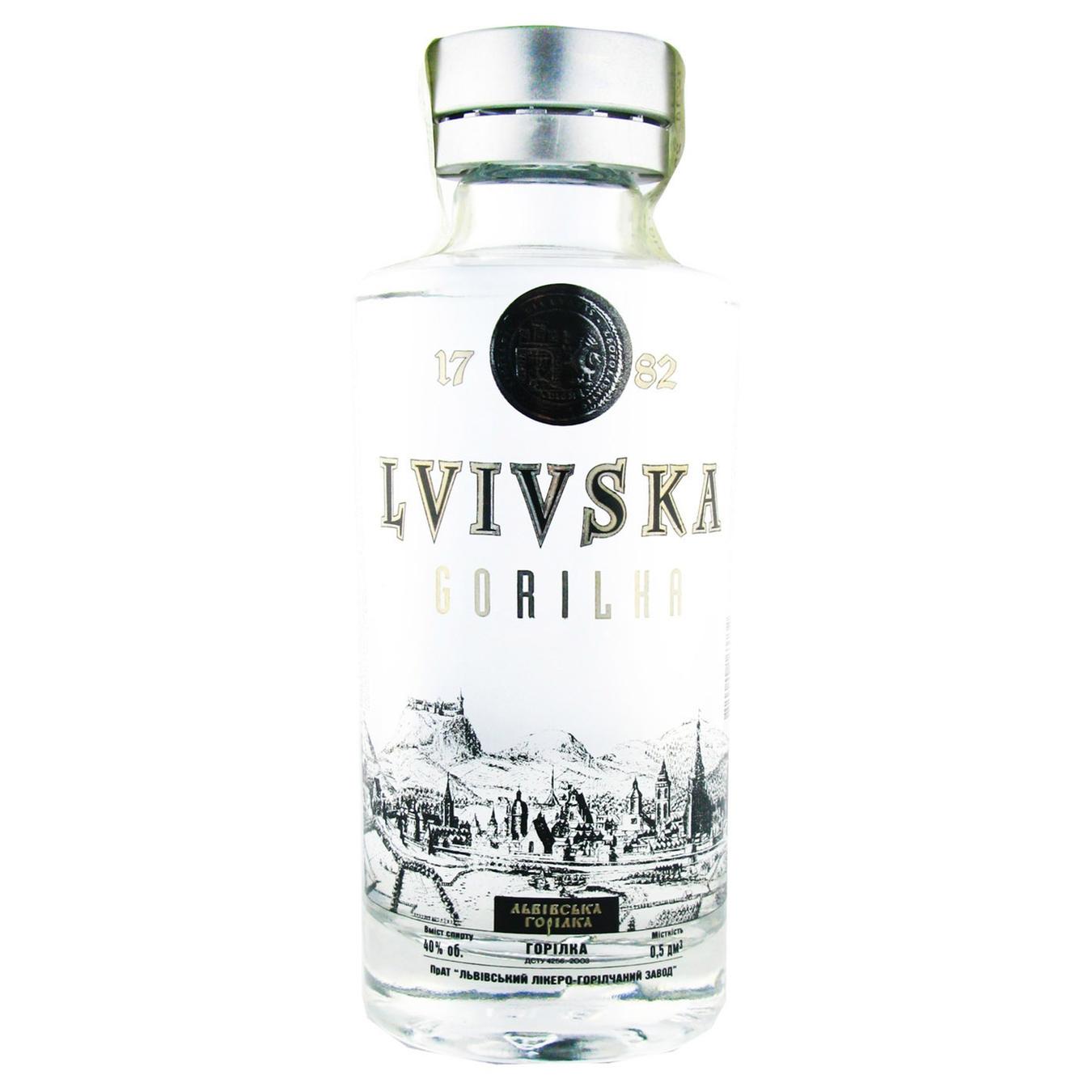 

Водка Львовская 40% 0,5л