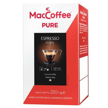 MacCoffee Pure Espresso Forte Ground Coffee 250g - buy, prices for Ideal - photo 1
